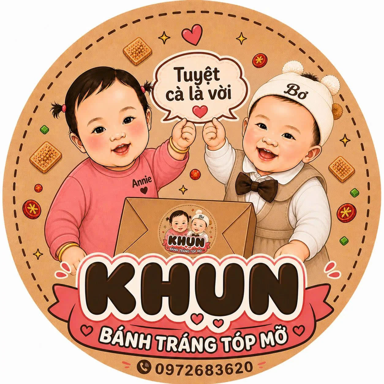 Bánh Tráng Trộn Tóp Mỡ Khụn